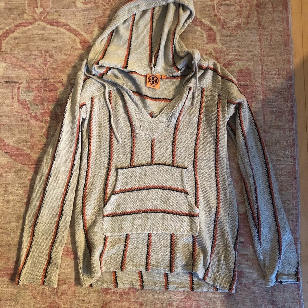 Tory Burch Baja Hoodie Size XS